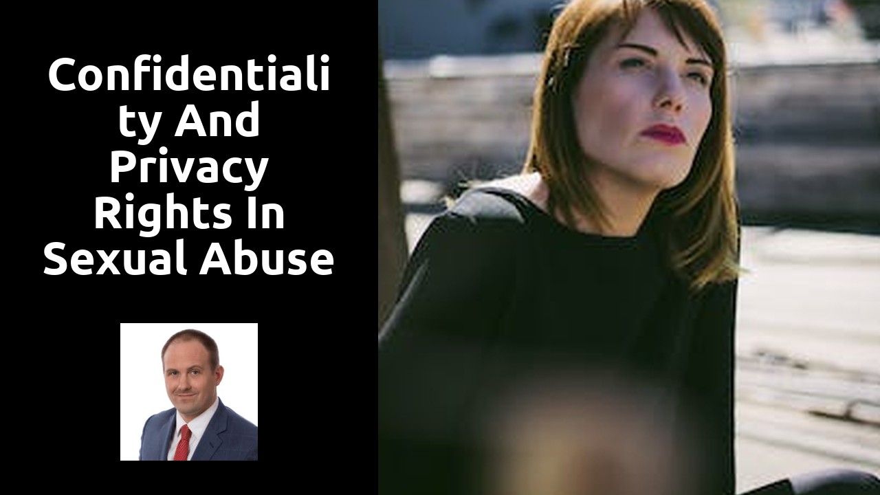 Confidentiality and privacy rights in sexual abuse cases