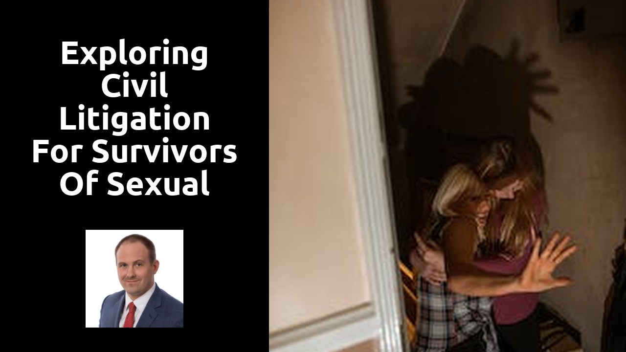 Exploring civil litigation for survivors of sexual abuse in Conway, AR